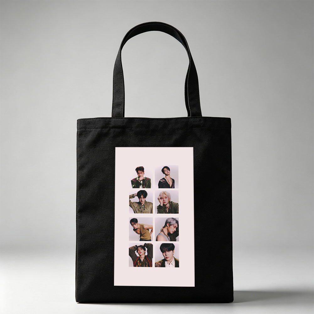 Stray Kids Individual Portraits in Stylish Fashion Shoot - Canvas tote bags
