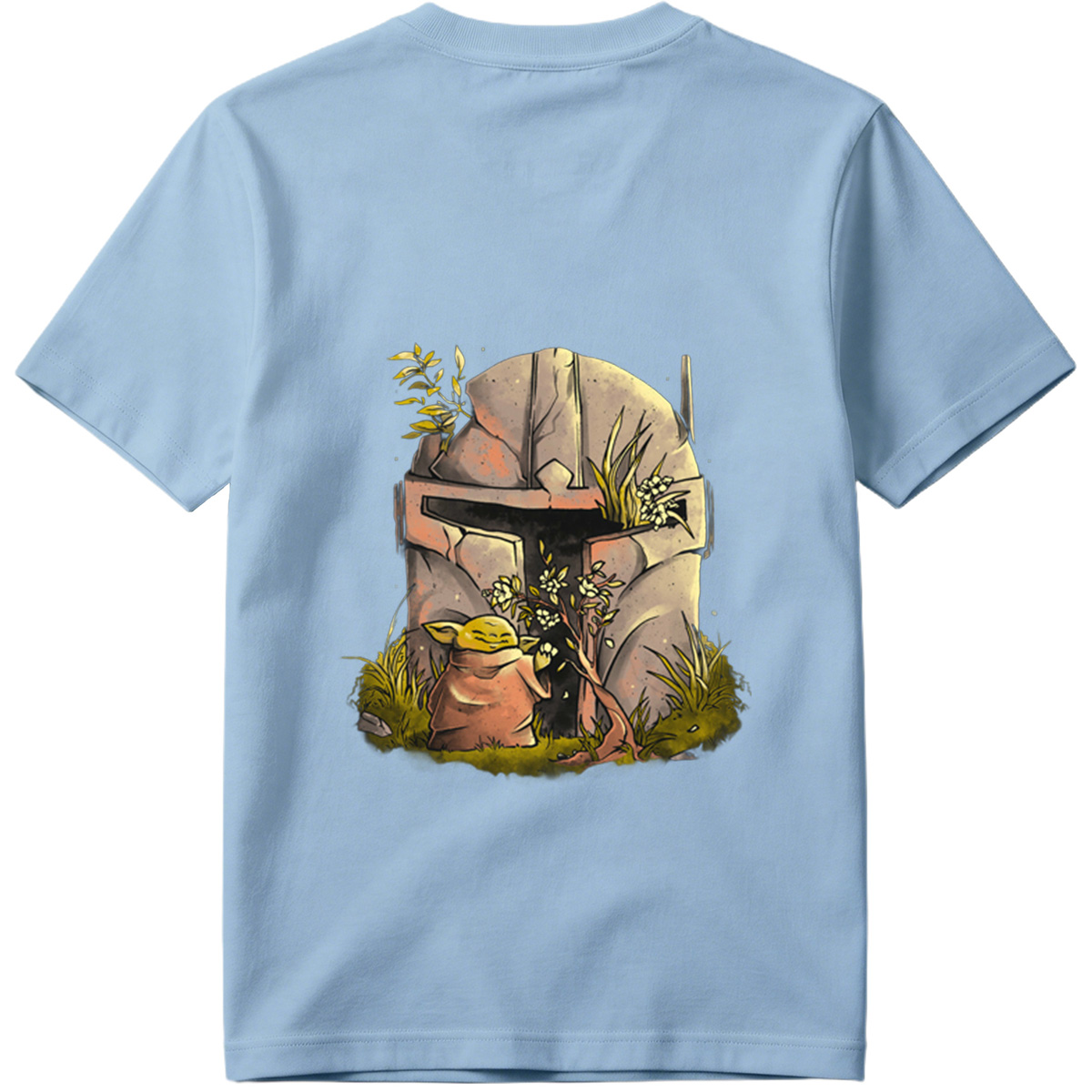 The Mandalorian and Grogu in Nature - Tee