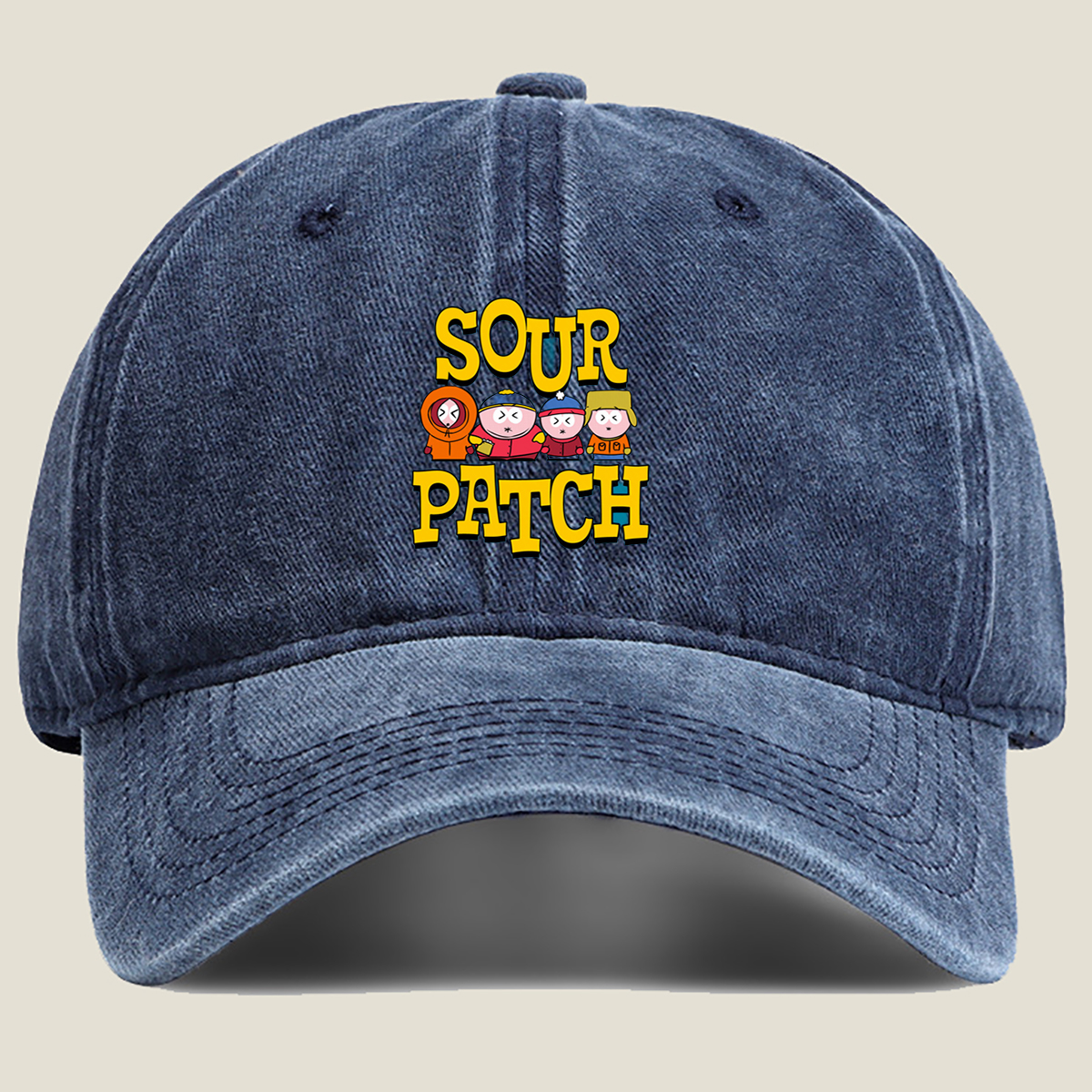 South Park Sour Patch Kids - Washed Denim - Baseball Cap