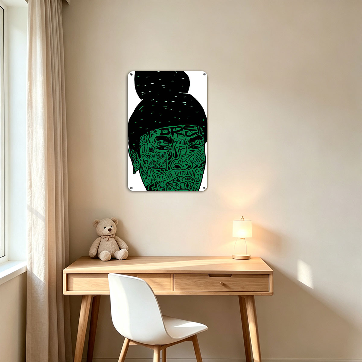 Dr. Dre: The Chronic, Born 1965, West Coast Rap Legend - painting