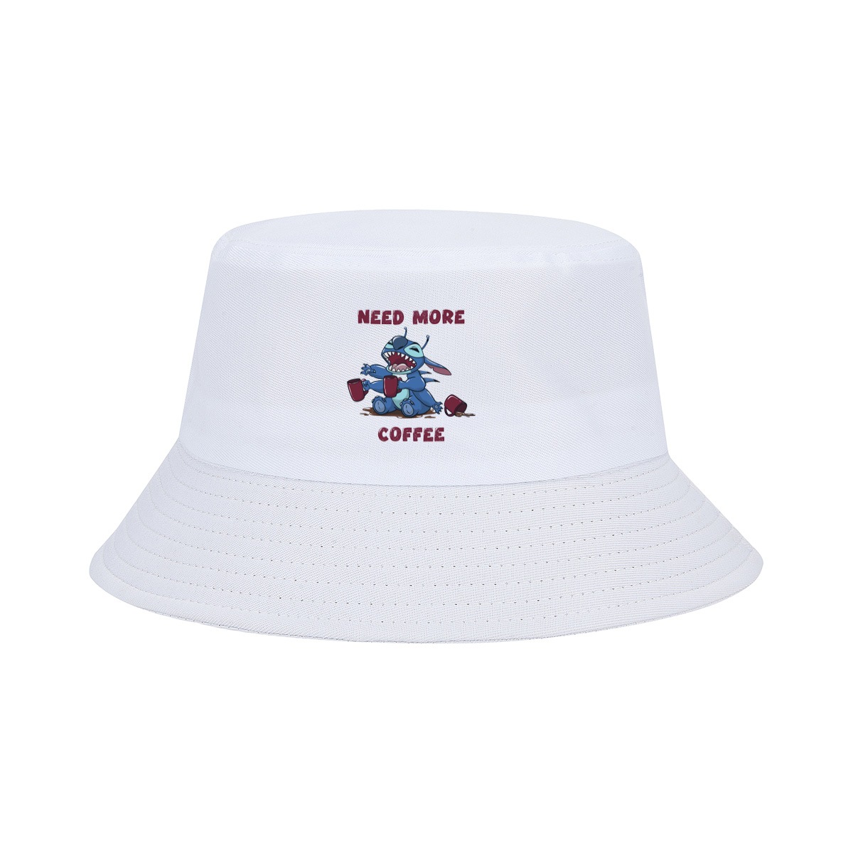 Stitch Needs More Coffee - Fisherman's Hat