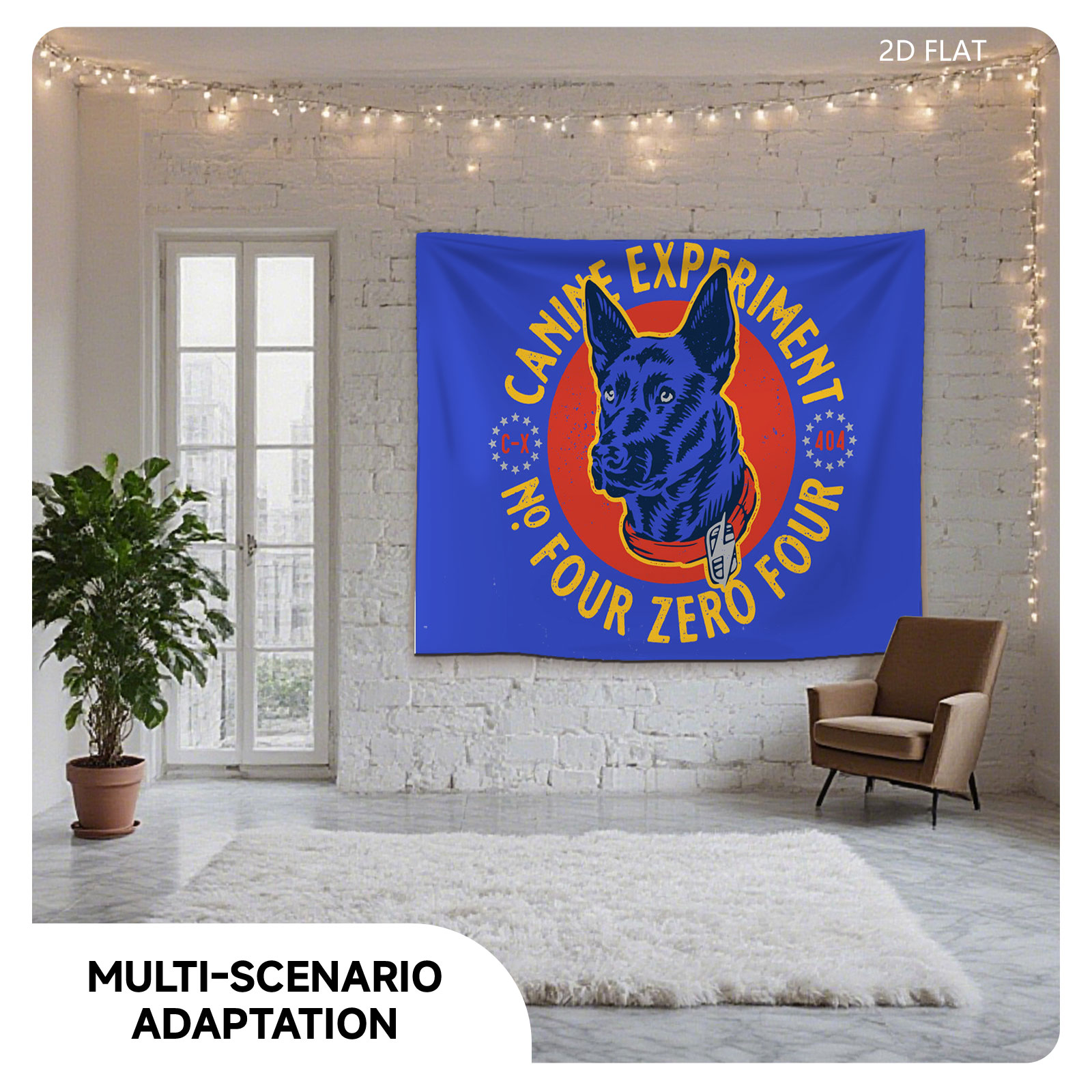 Canine Experiment 404: C-X No. Four Zero Four - Tapestry