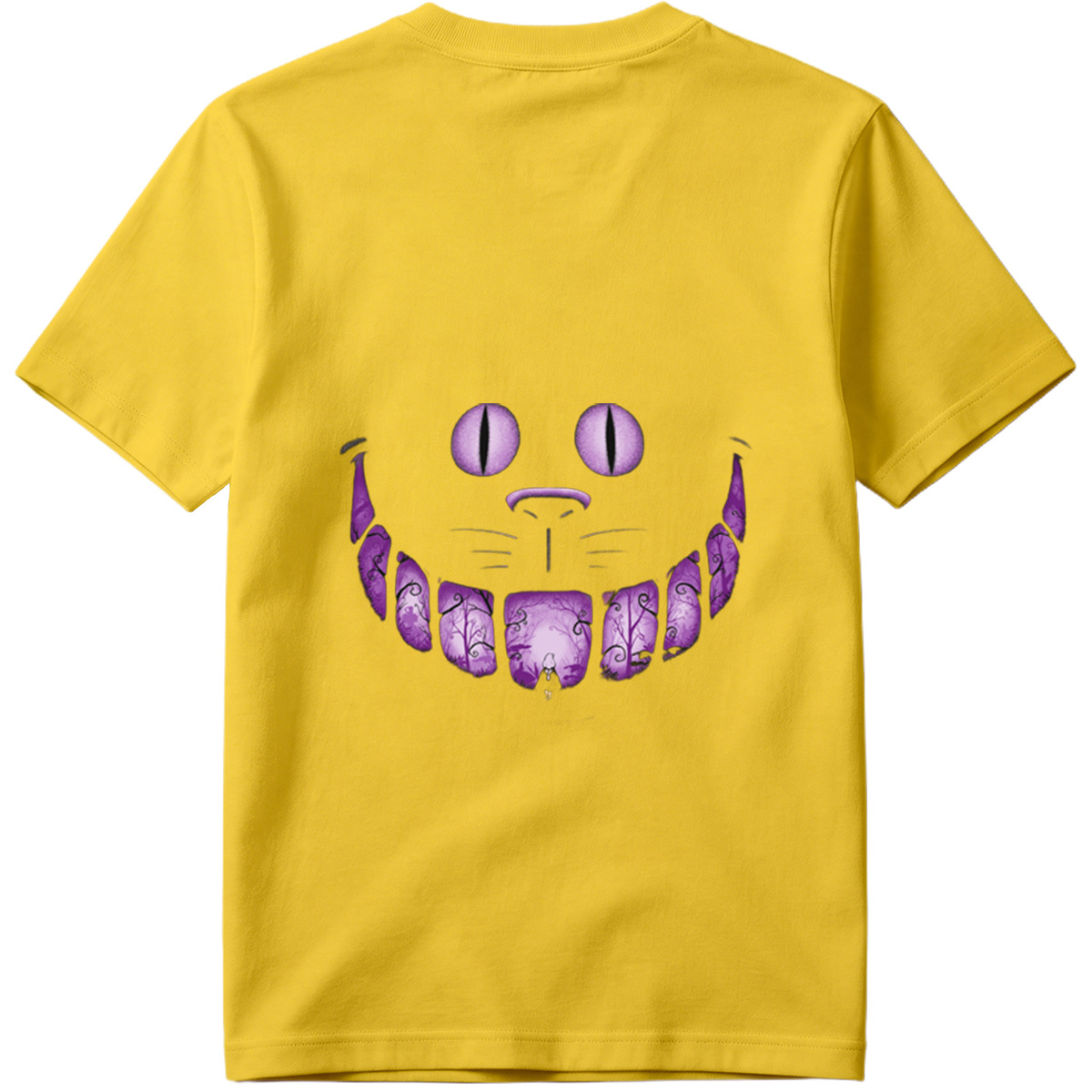 Alice in Wonderland: Cheshire Cat's Enchanted Smile - Tee