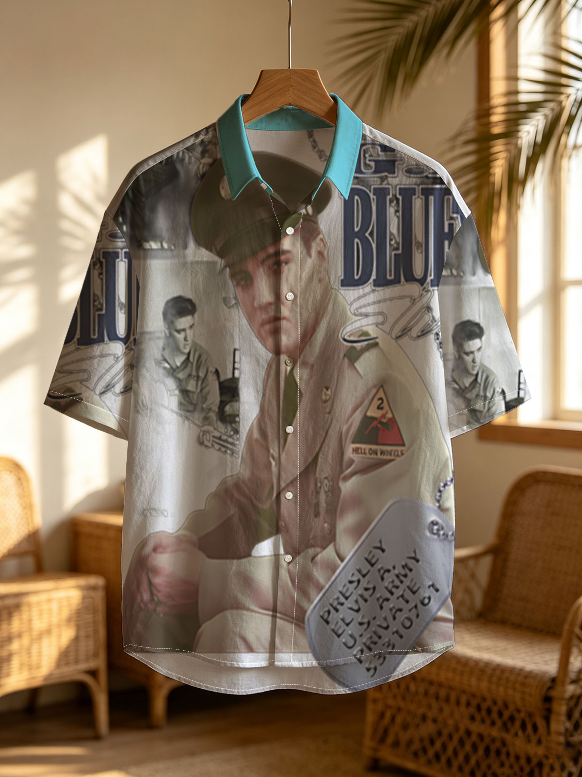 Elvis Presley in G.I. Blues: Army Private, Hell on Wheels -  Shirt