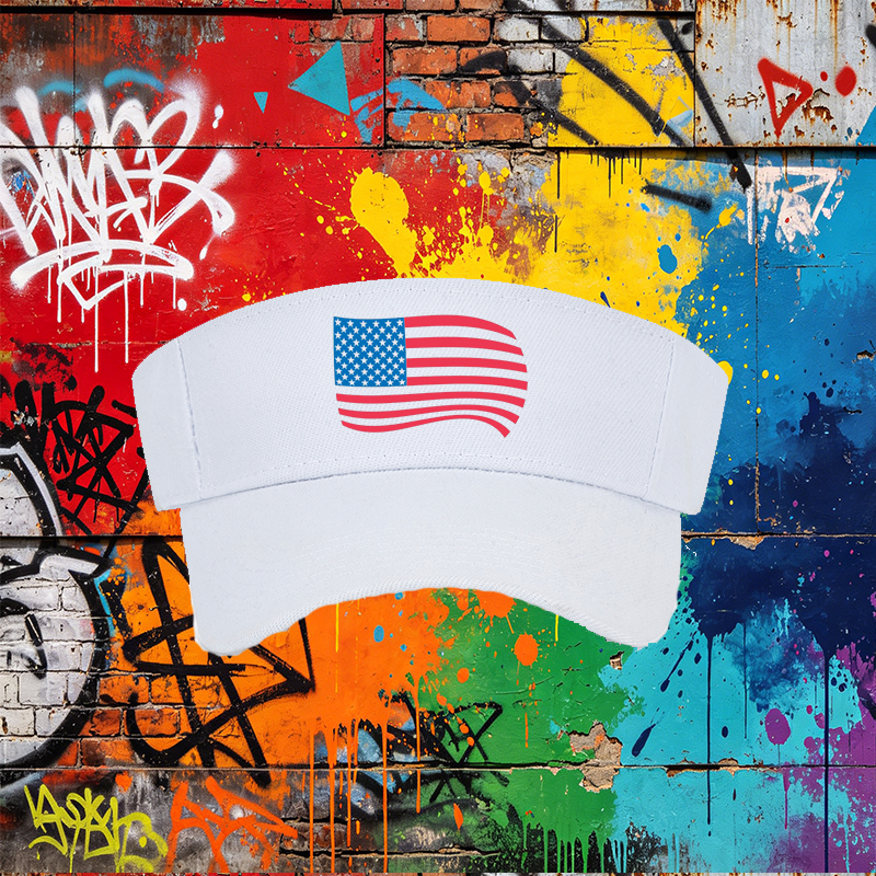 Unisex Classic Mesh Cap with American Flag Print - Lightweight Breathable Sun Hat for Outdoor Activities, Perfect for Adults Who Love Patriotic Style and Casual Wear