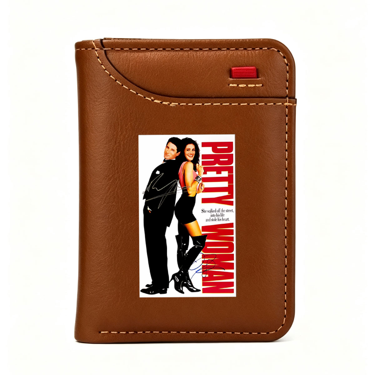 Pretty Woman: Richard Gere and Julia Roberts in a Romantic Classic - Vertical Style Wallet