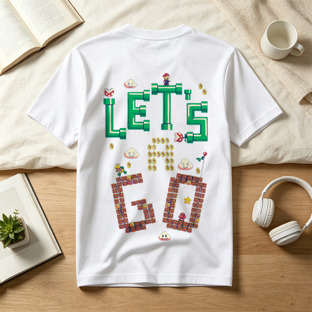 Super Mario: Let's Go! - Tee