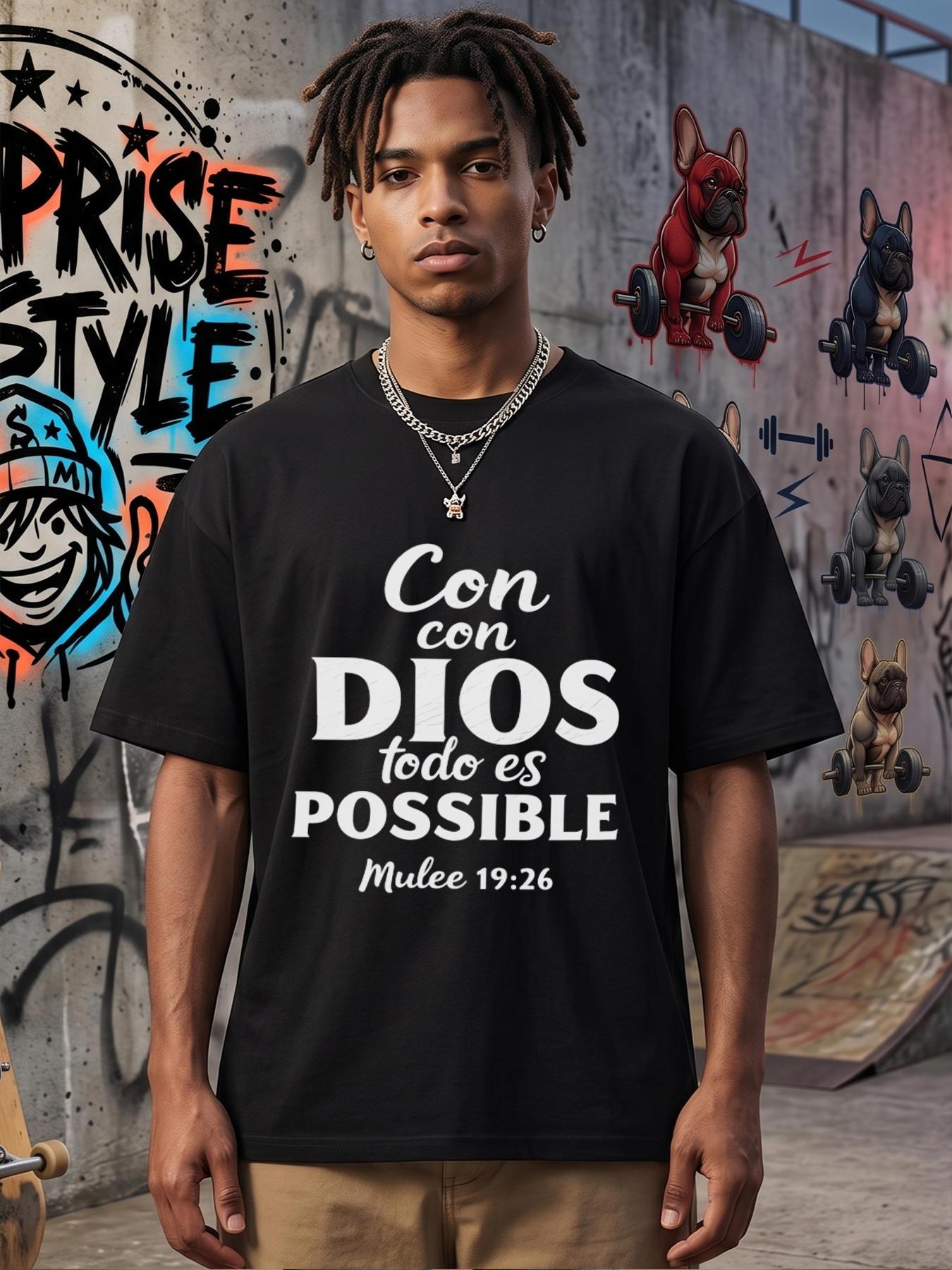 Men's Printed T-Shirt With 