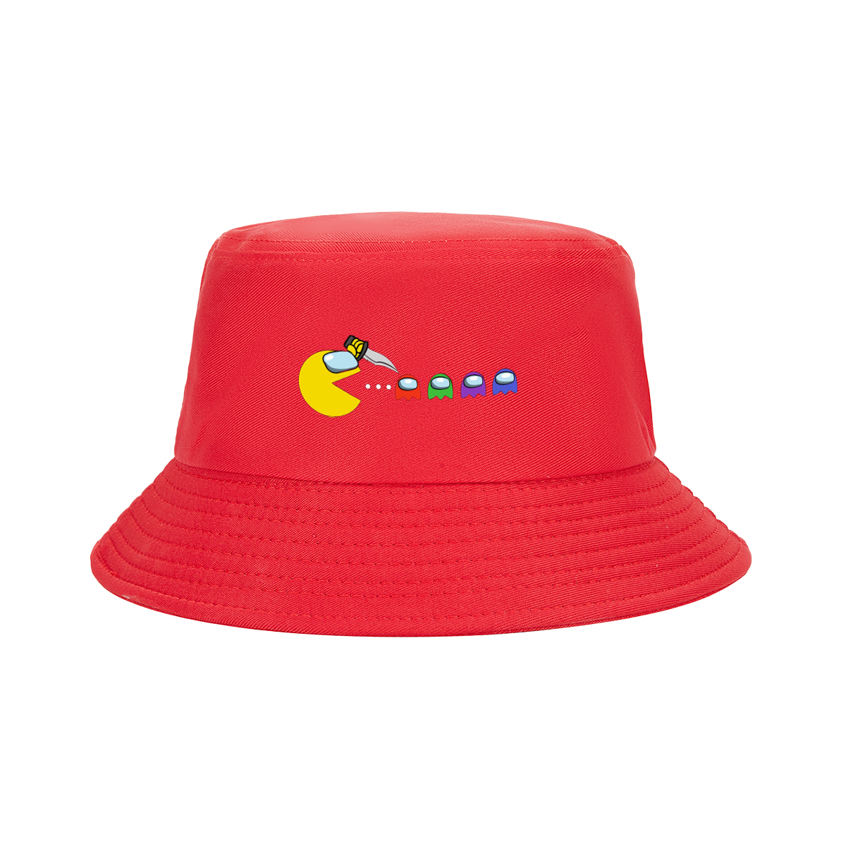 Pac-Man Meets Among Us Characters - Fisherman's Hat