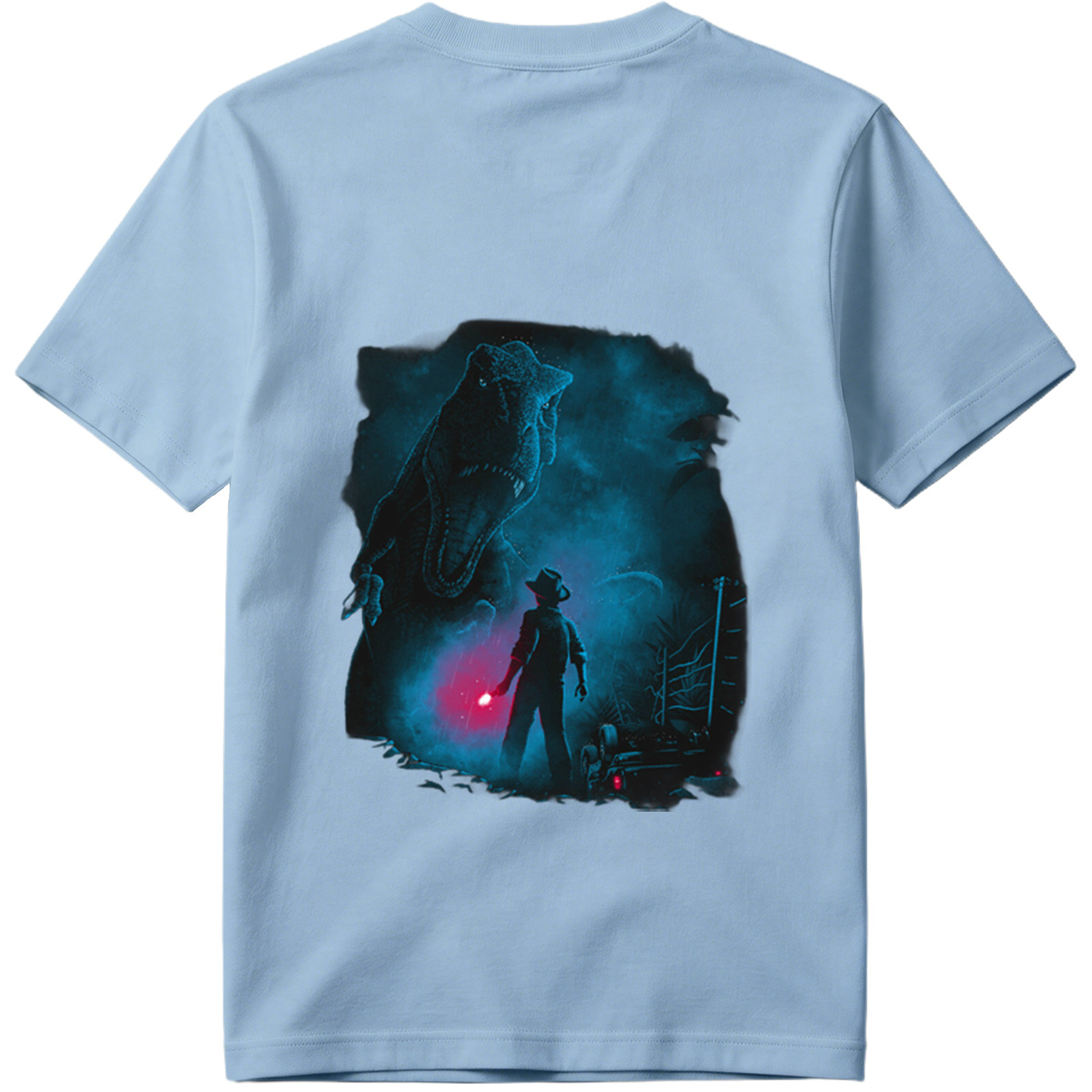 Jurassic Park: Indominus Rex and Owen Grady - Tee
