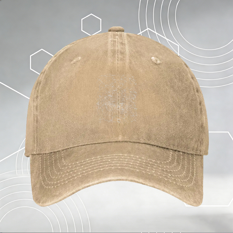 New Baseball Cap with Skull and Feather Headdress Print, Unisex Adjustable Hat for Outdoor Activities, Streetwear Fashion, Youth & Adults