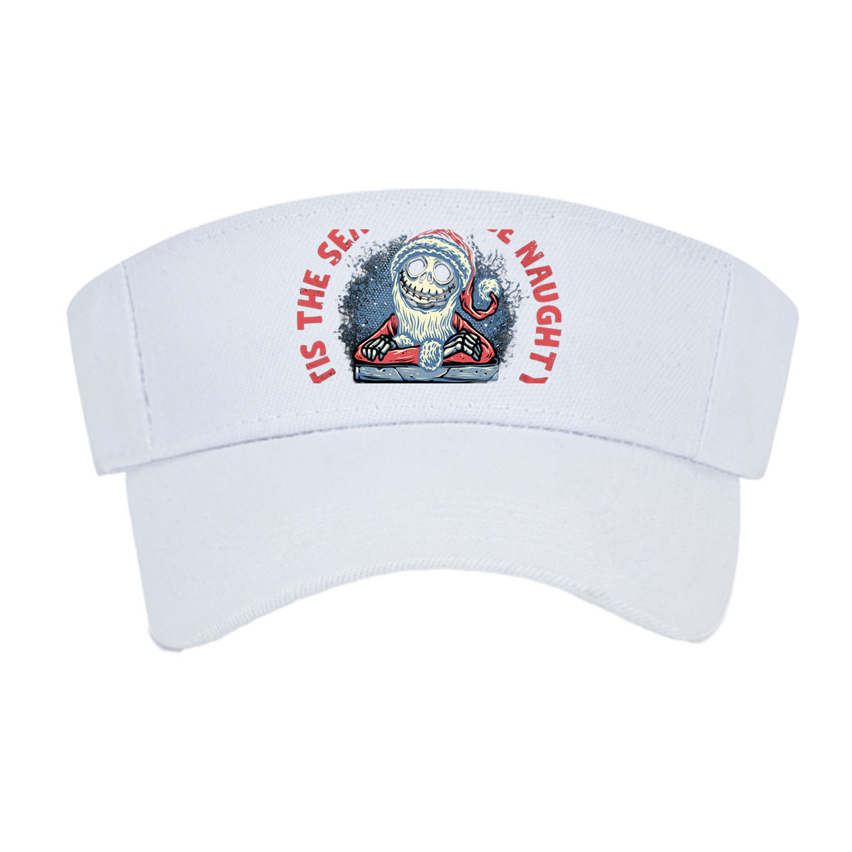 Jack Skellington as Santa: 'Tis the Season to Be Naughty -  Visor cap