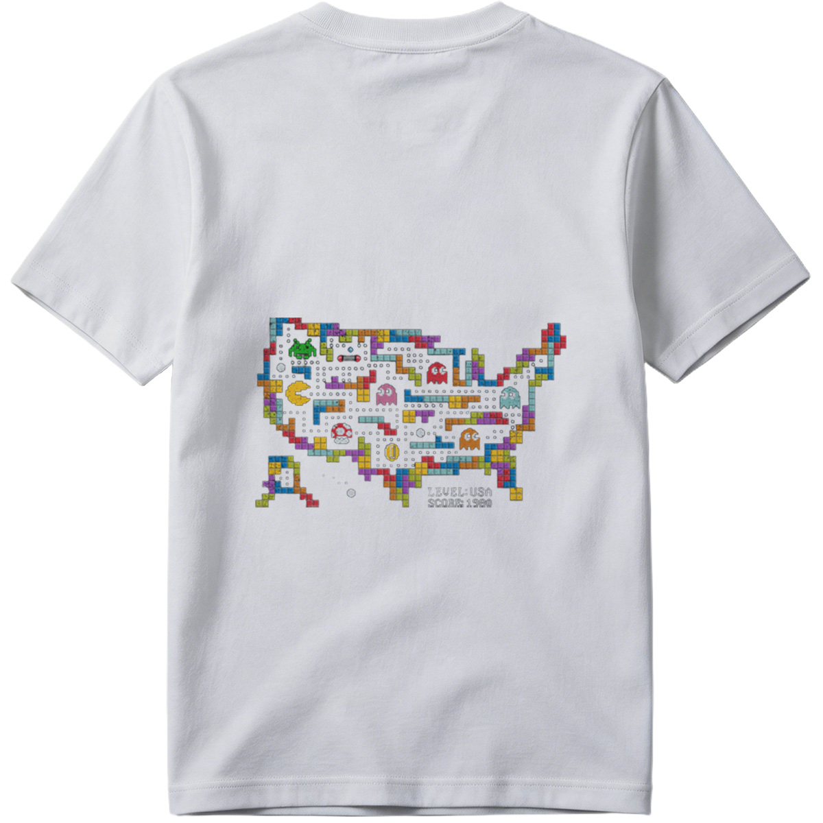 Pac-Man USA Map Adventure - Tee
