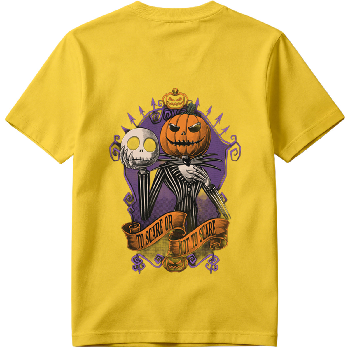 Jack Skellington and Pumpkin King: To Scare or Not to Scare - Tee