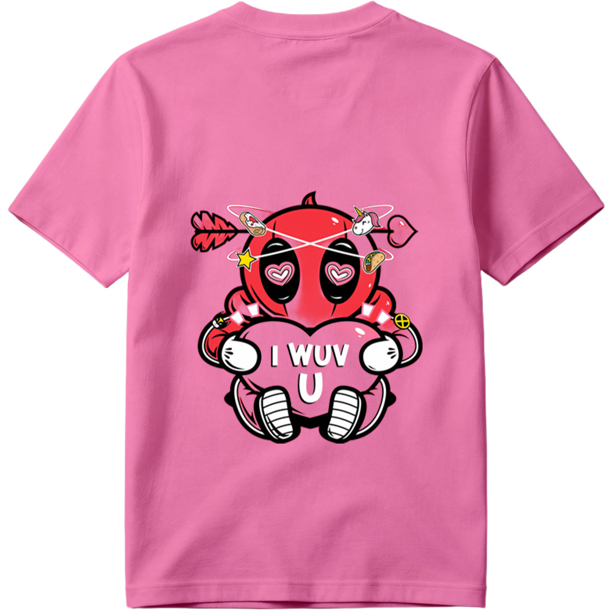 Deadpool I Wuv U - Tee