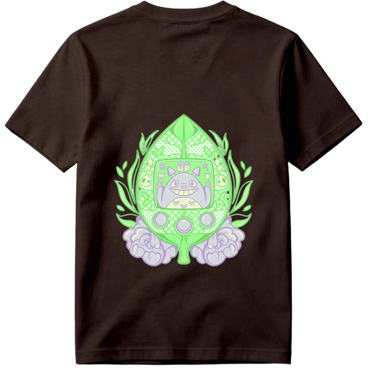 Totoro Tamagotchi Level Up - Tee