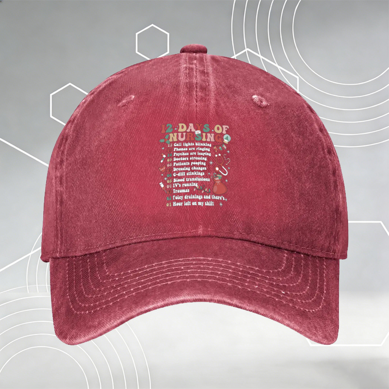 New Baseball Cap with Greenhouse Garden Print and 