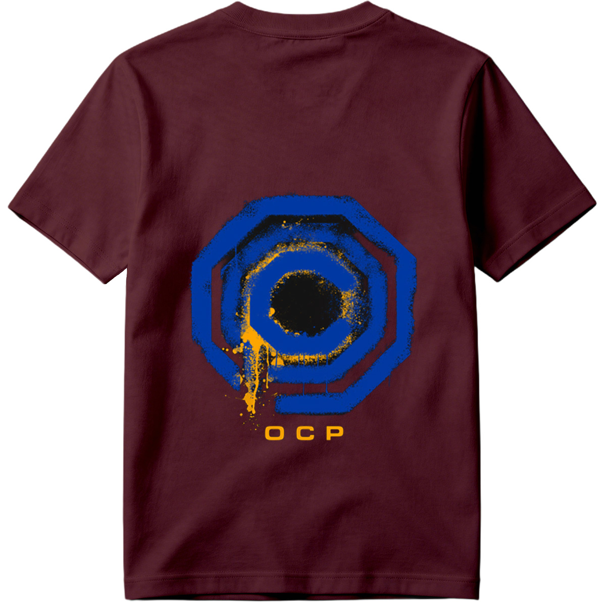 OCP Logo with Blue and Yellow Design - Tee