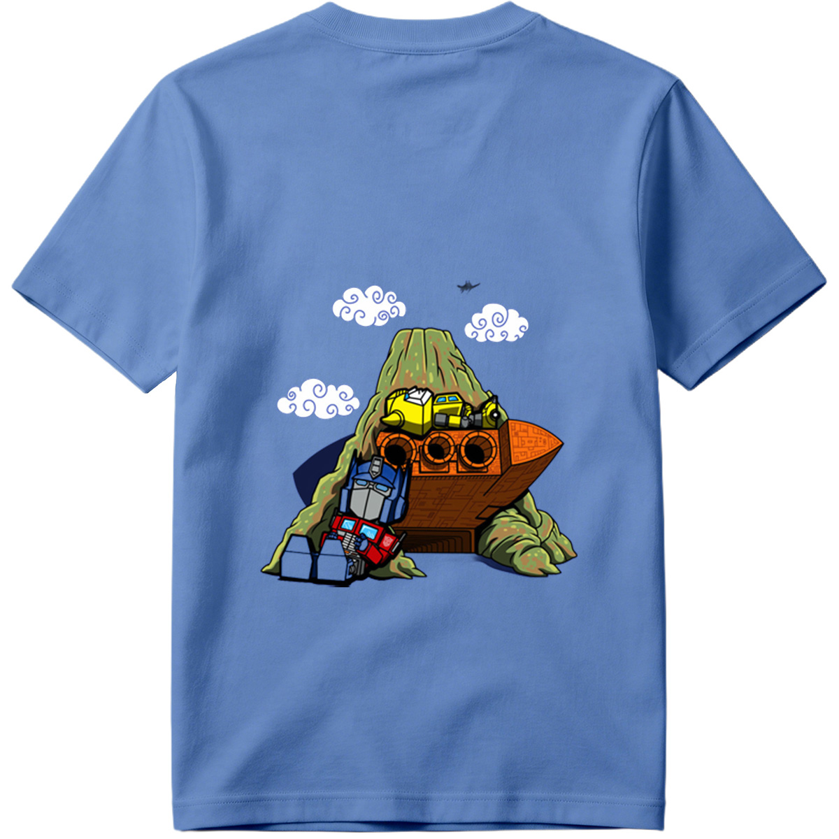 Transformers: Optimus Prime and Bumblebee at the Ark - Tee
