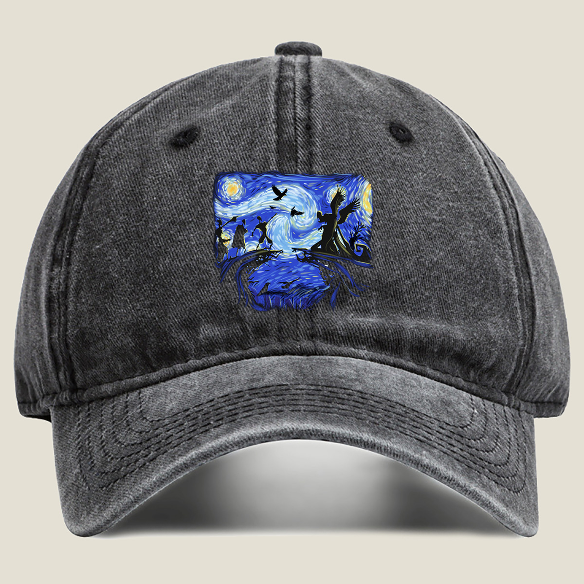 Harry Potter and the Dementor's Night - Washed Denim - Baseball Cap