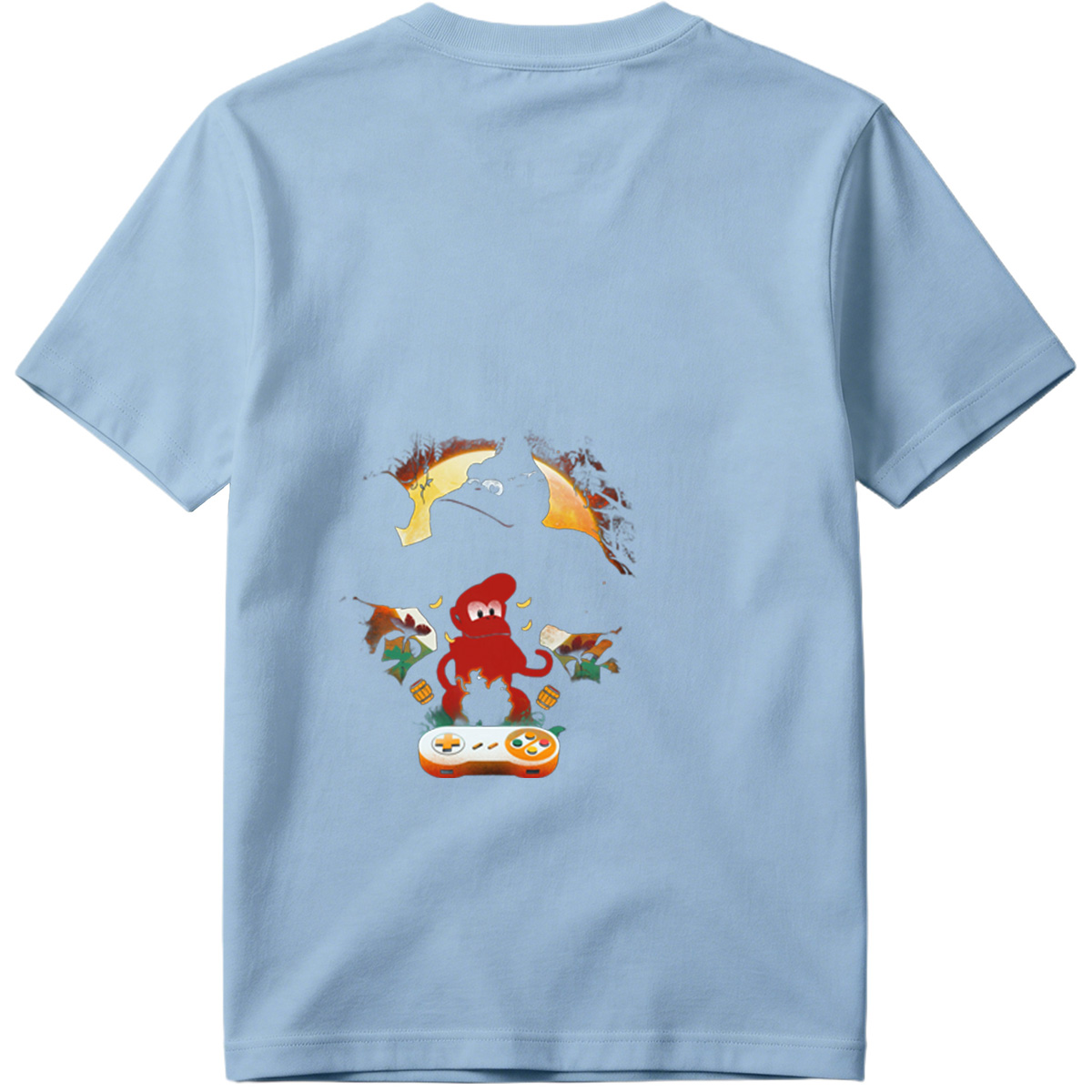 Donkey Kong and Diddy Kong with Game Controller - Tee