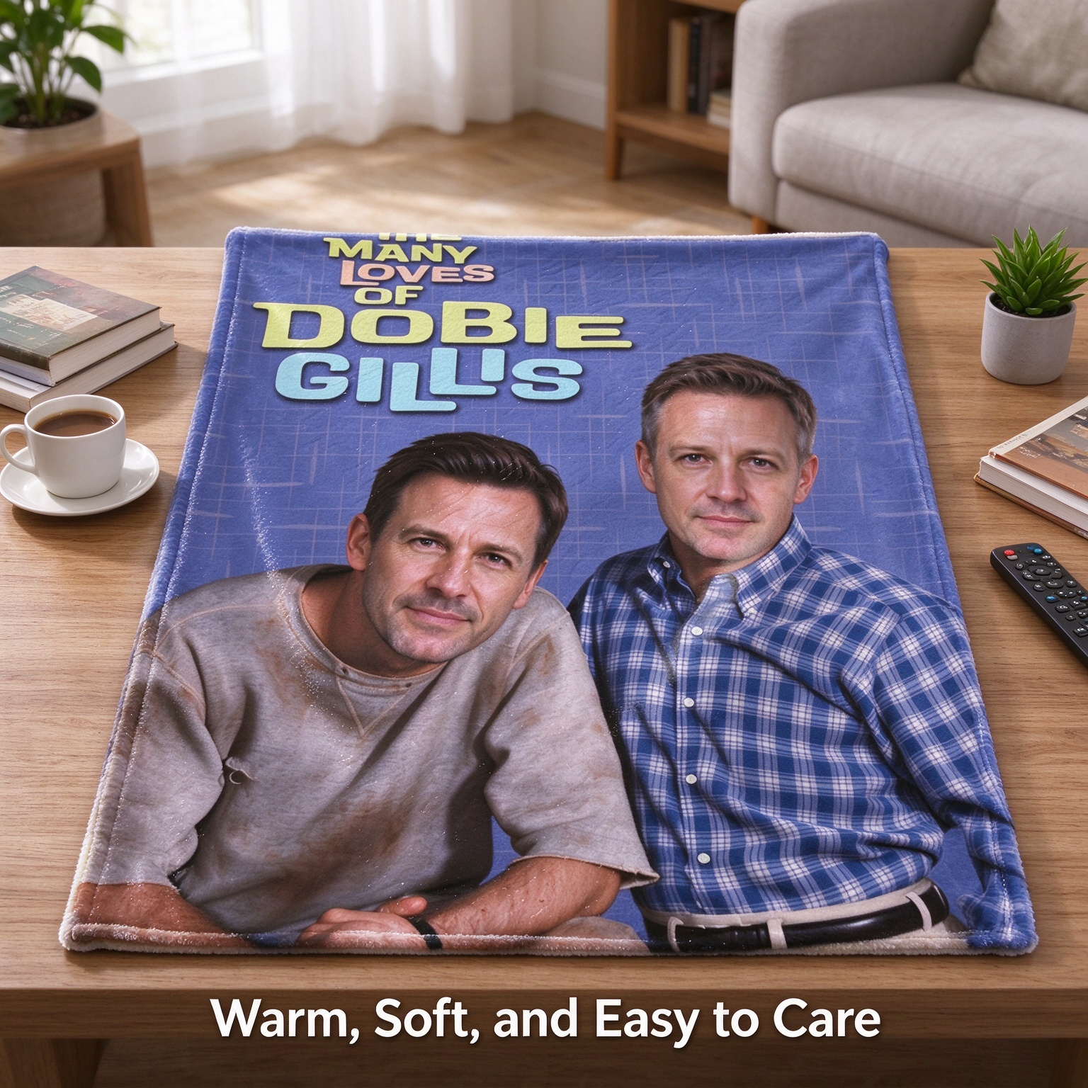 Custom Face Blanket Personalized Photo Flannel Throw, Soft Anti-Pilling Fleece Bed Cover, Ideal Personalized Gift
