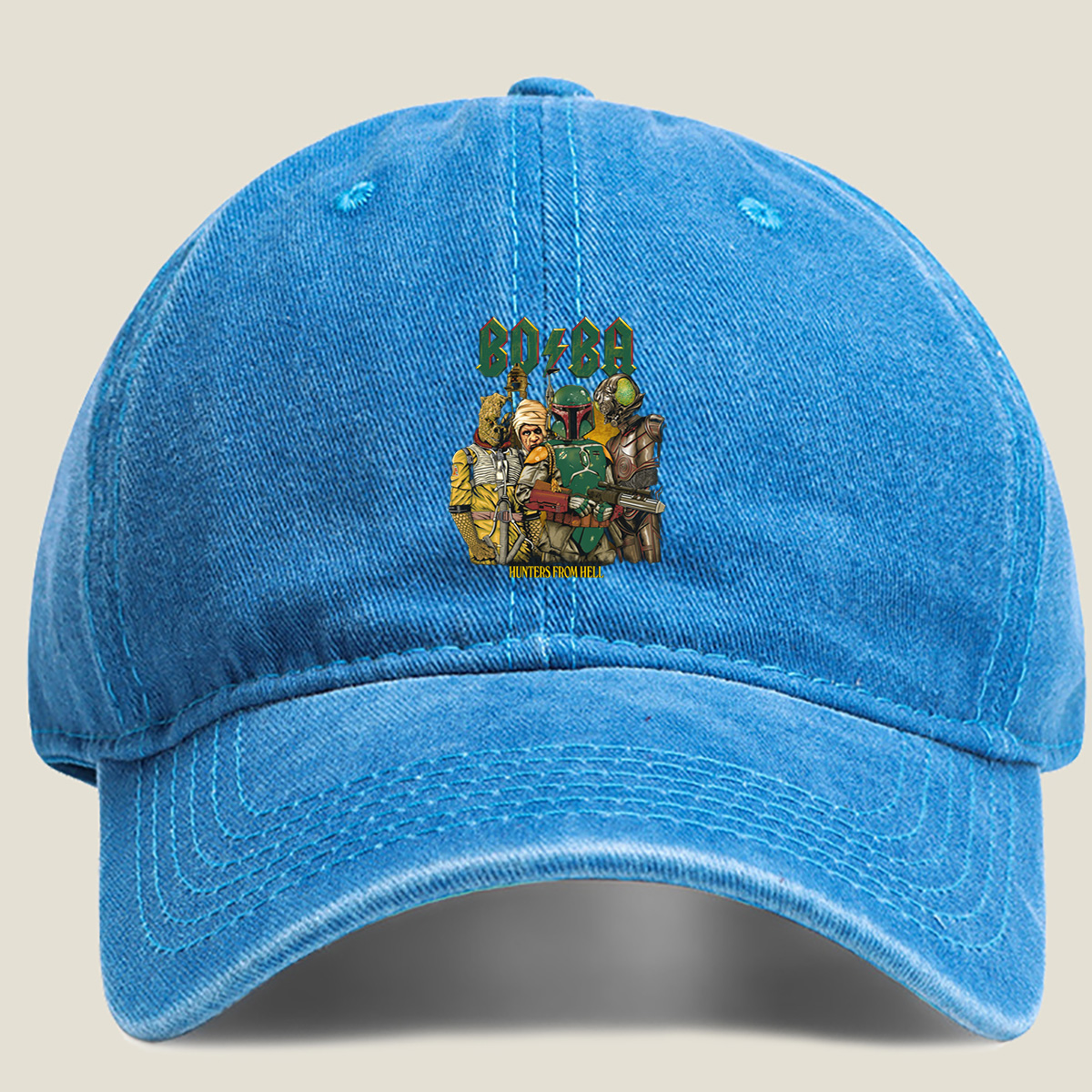 Boba Fett: Hunters from Hell - Washed Denim - Baseball Cap
