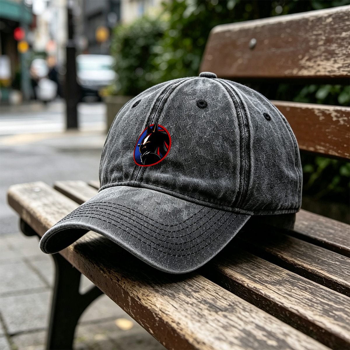 Sonic the Hedgehog - Shadow the Hedgehog - Washed Denim - Baseball Cap