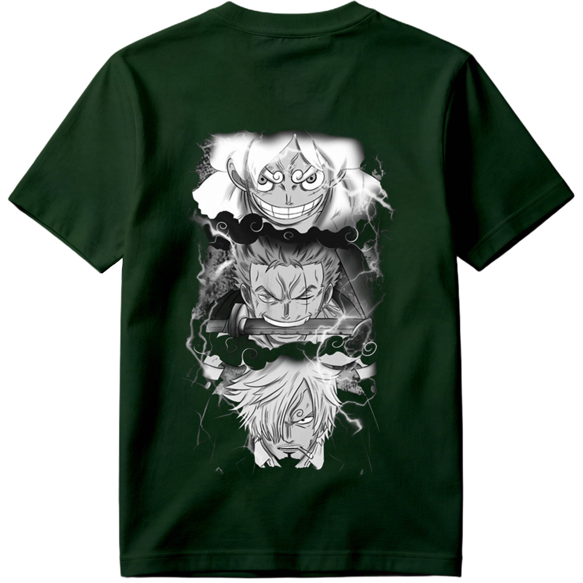 One Piece: Crocodile, Zoro, and Sanji - Tee