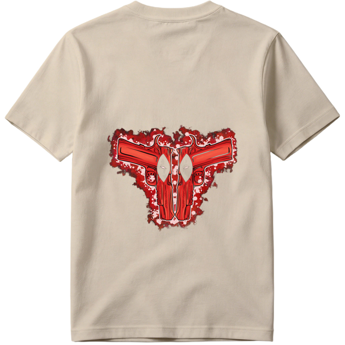 Deadpool: Dual Pistols Design - Tee