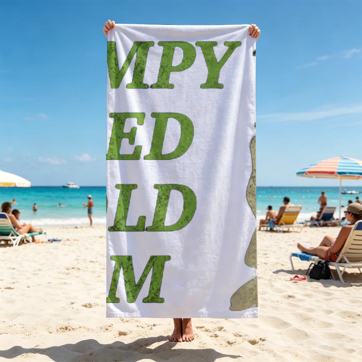 Yoda: Grumpy, Tired & Old I Am - Beach towels