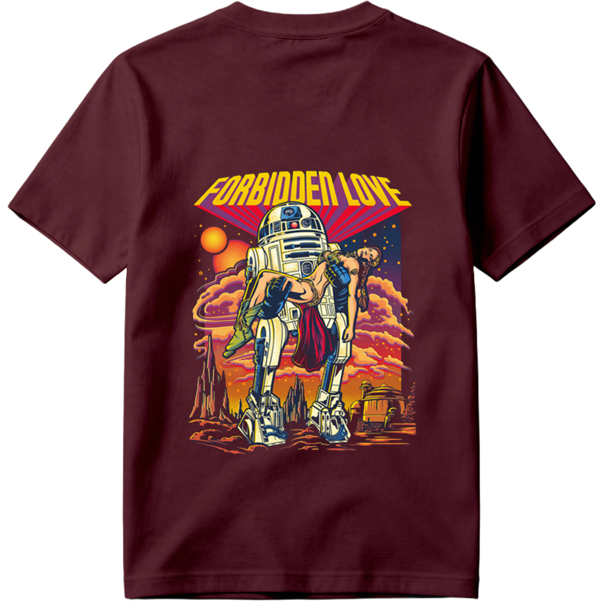 Star Wars: R2-D2 and Leia - Forbidden Love - Tee