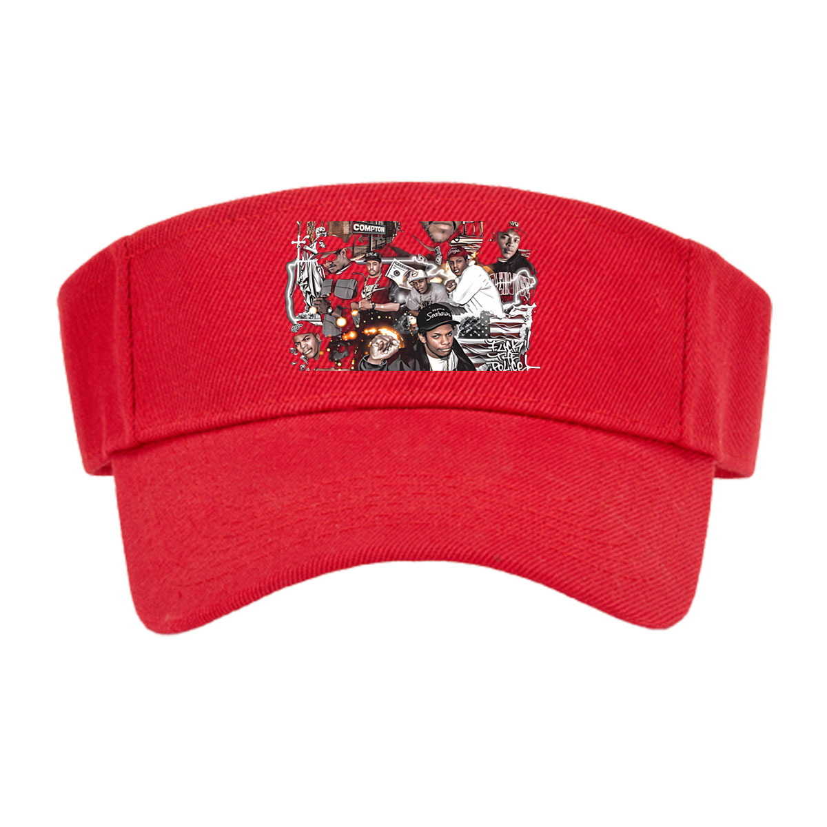 N.W.A Straight Outta Compton: Ice Cube, Dr. Dre, Eazy-E, MC Ren, DJ Yella, and the Compton Rap Legacy -  Visor cap