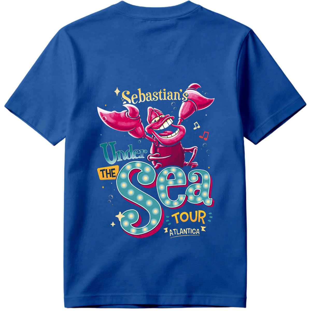 Sebastian's Under the Sea Tour Atlantica - Tee