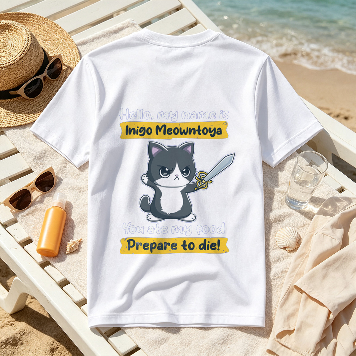 Inigo Meowntoya Cat with Sword: 