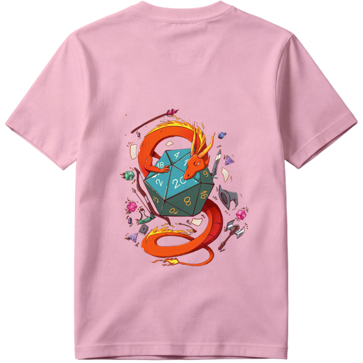 Dragon and D20: Fantasy Adventure - Tee