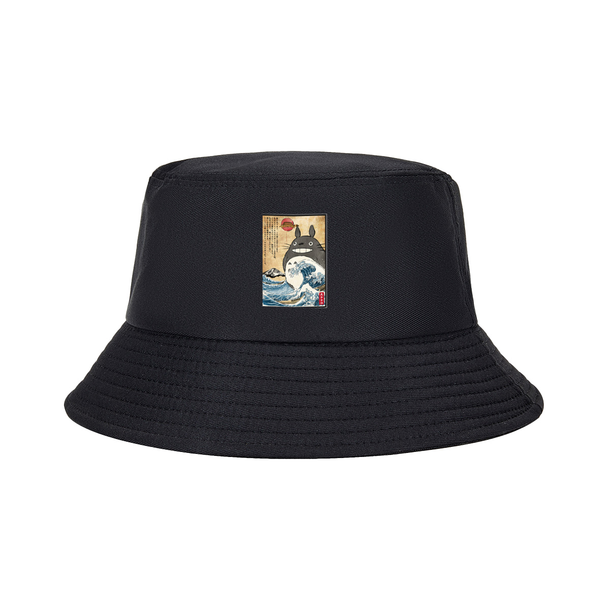 Totoro and the Great Wave - Fisherman's Hat