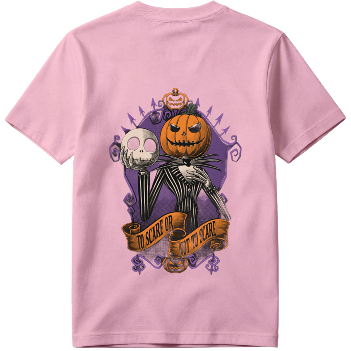Jack Skellington and Pumpkin King: To Scare or Not to Scare - Tee