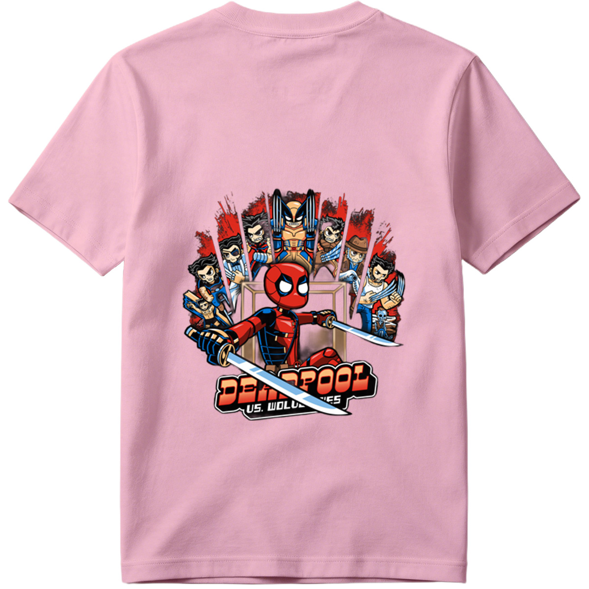 Deadpool vs. Wolverines - Tee