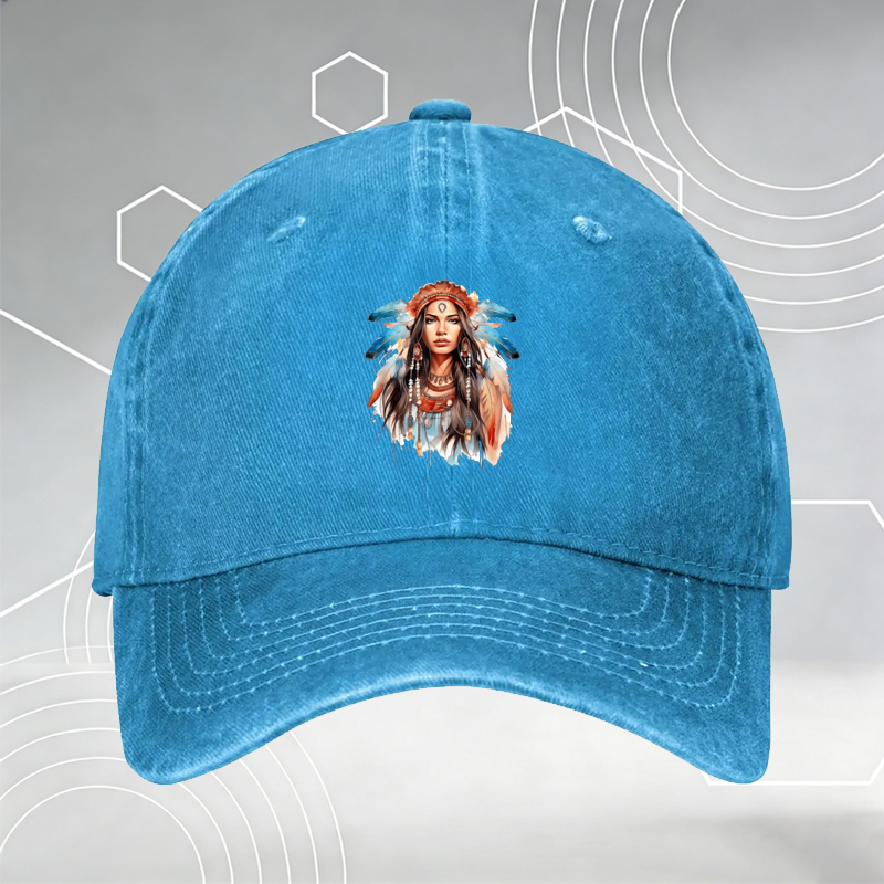 New Baseball Cap with Cute Guinea Pig in Pink Car Print 