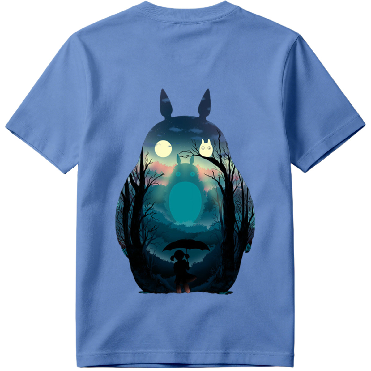 Totoro and the Moonlit Forest - Tee