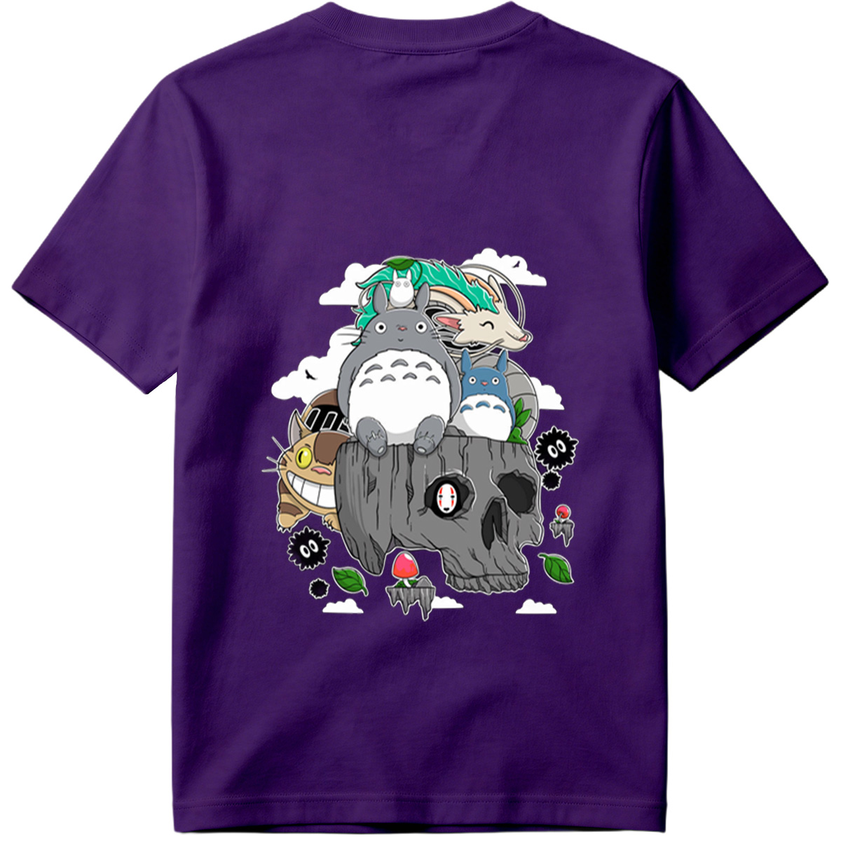 Studio Ghibli Characters Collage - Tee