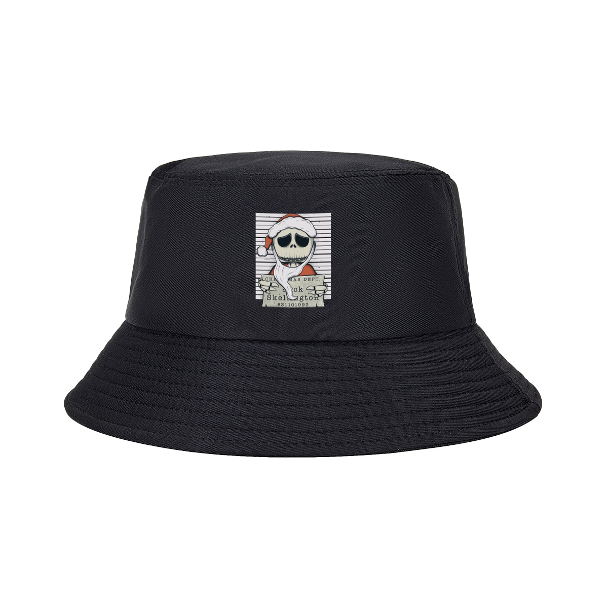 Jack Skellington Christmas Dept Mugshot - Fisherman's Hat
