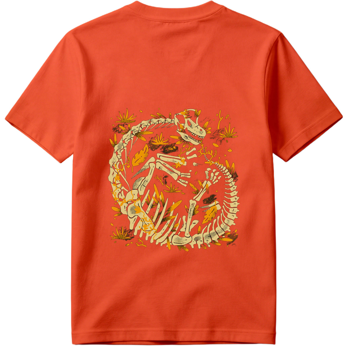 Dinosaur Skeleton Artwork - Tee