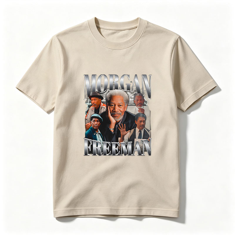 Morgan Freeman: Iconic Roles and Portraits - Tee