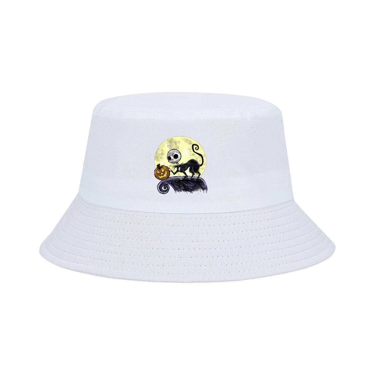 Jack Skellington and Pumpkin Moon - Fisherman's Hat