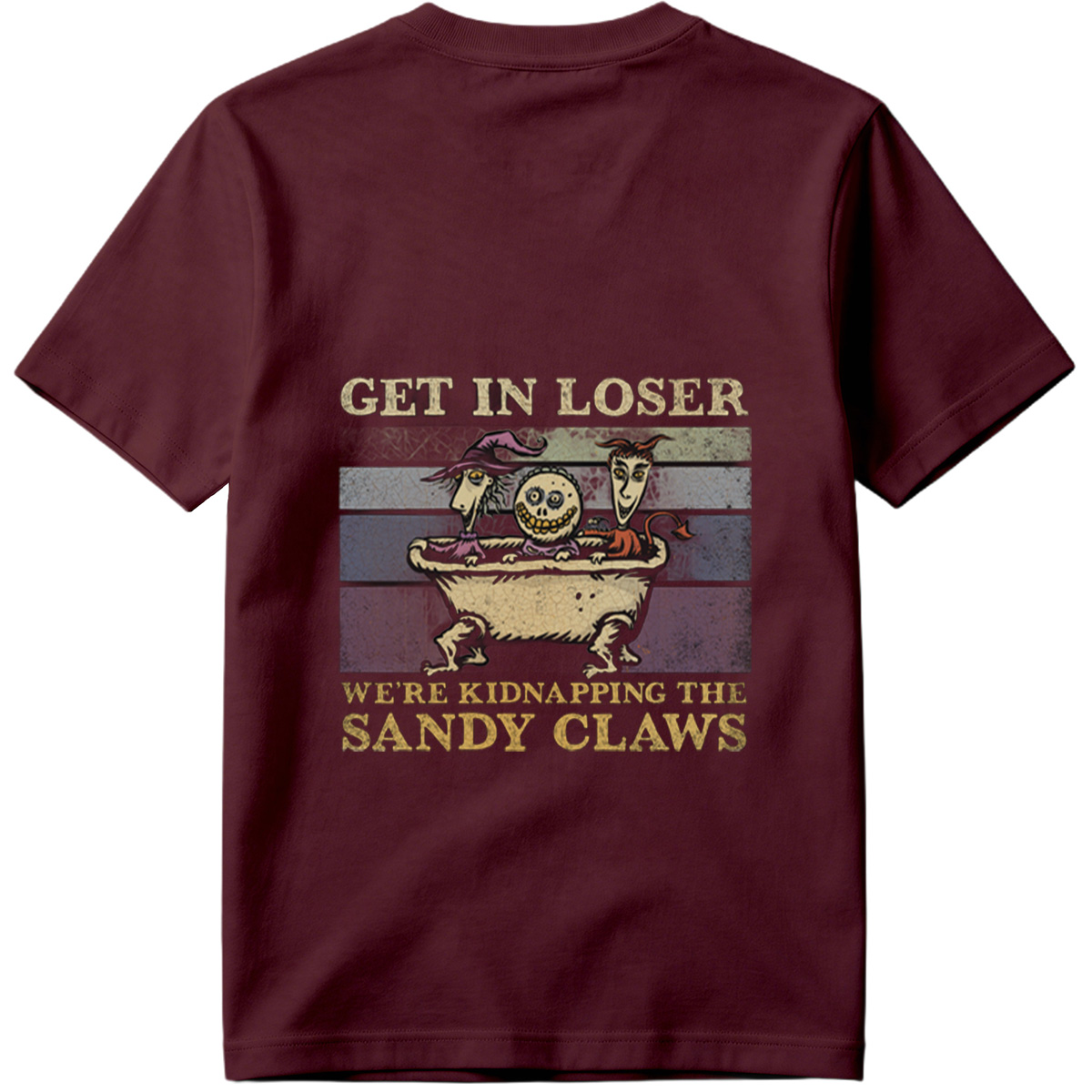 The Nightmare Before Christmas: Jack, Sally, and Oogie Boogie in a Bathtub - Tee