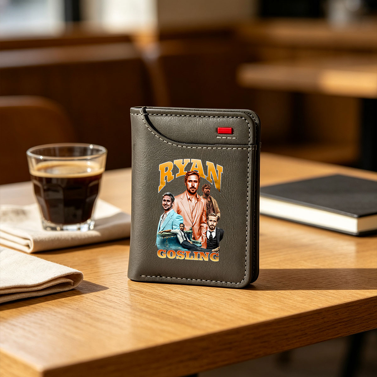 Ryan Gosling: Iconic Roles and Style Across Films - Vertical Style Wallet
