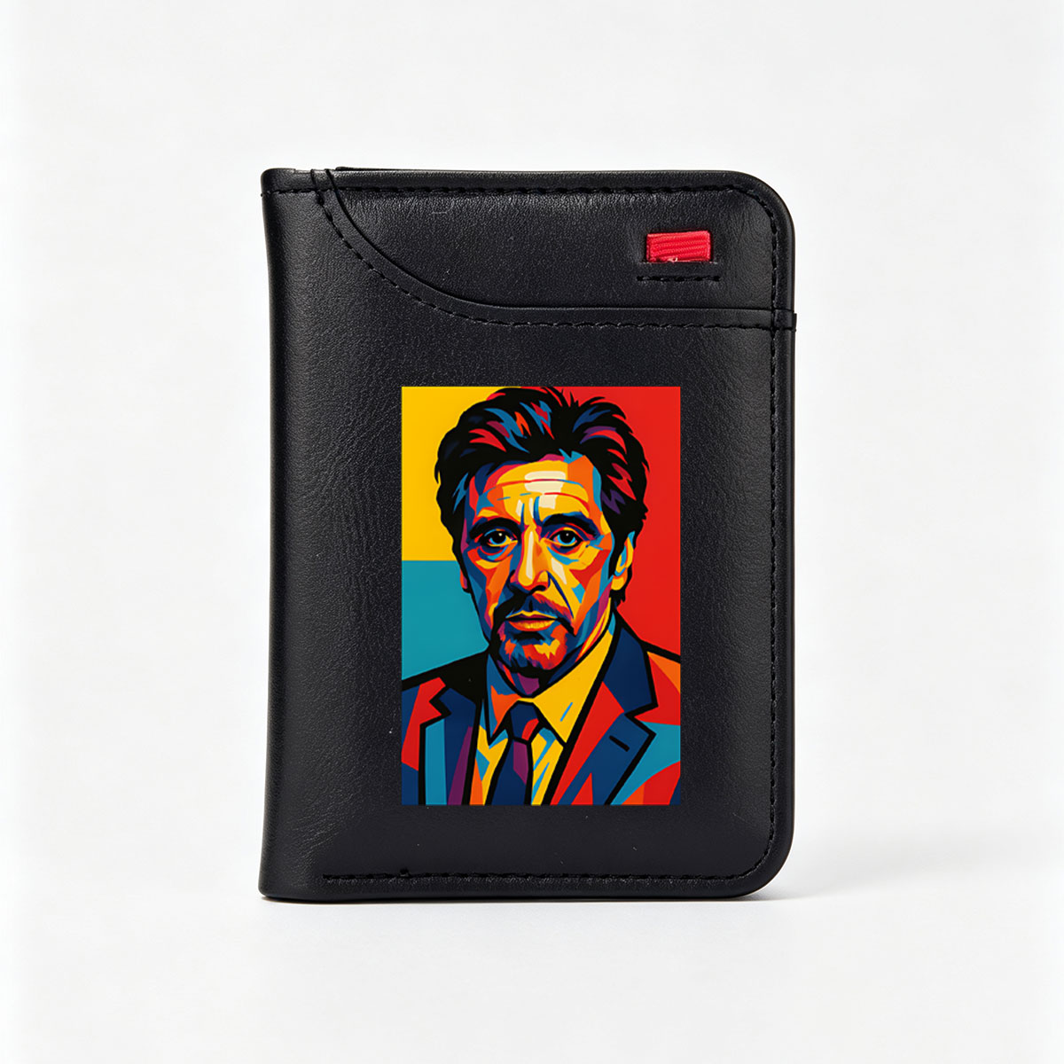 Al Pacino Pop Art Portrait - Vertical Style Wallet