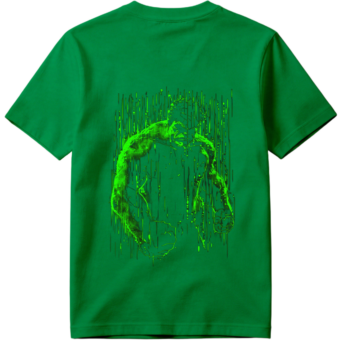 Hulk in Matrix Style - Tee
